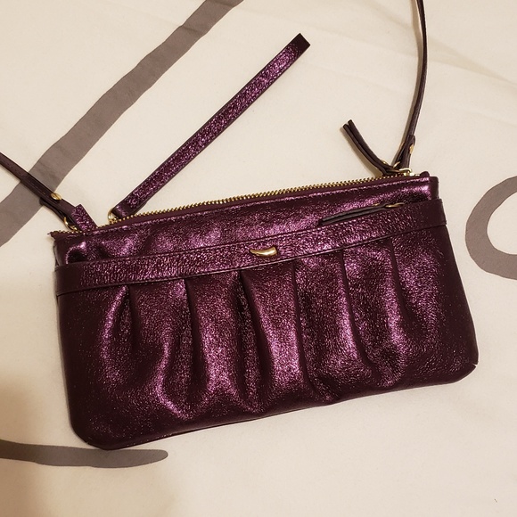Tusk  Ltd. - Purple Metallic Crossbody Bag - Picture 2 of 8